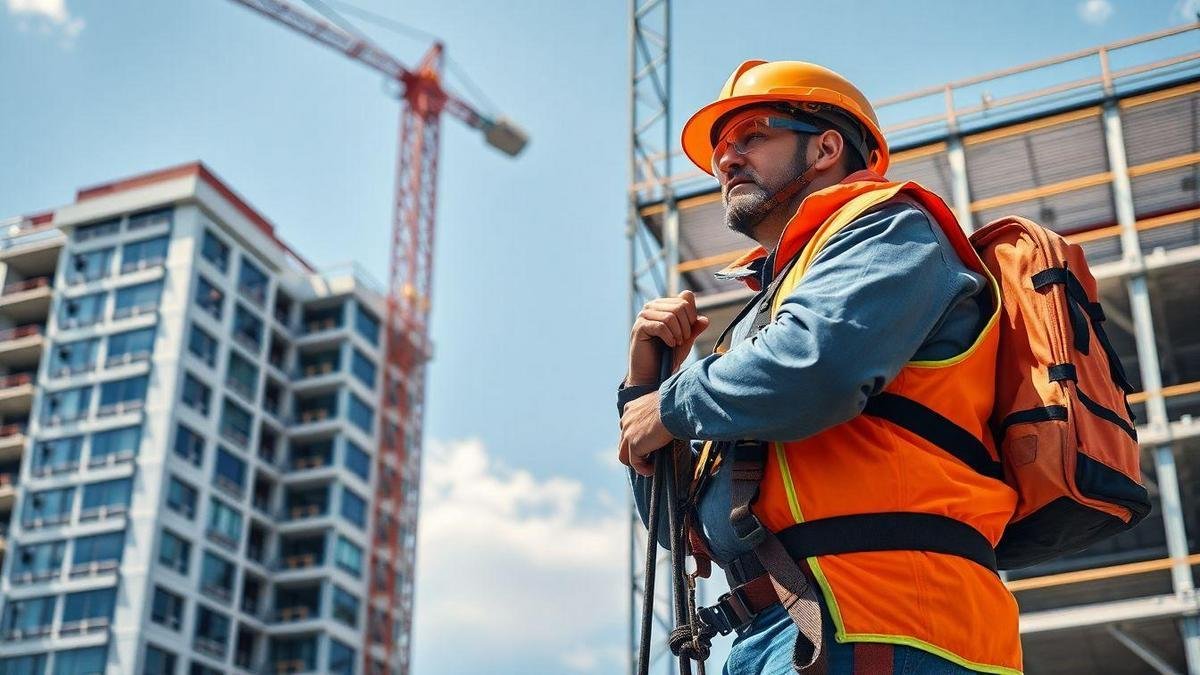 Os Principais Riscos do Trabalho em Altura e Como Evitá-los com os EPIs Certos