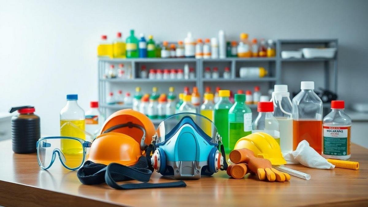 Quais São os EPIs Obrigatórios para Trabalhar com Produtos Químicos?