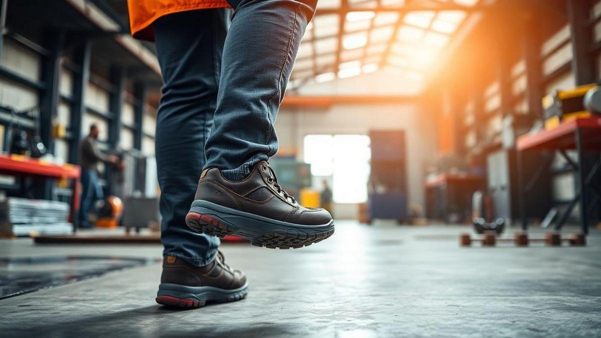 Como os calçados de segurança influenciam na ergonomia e conforto do trabalhador