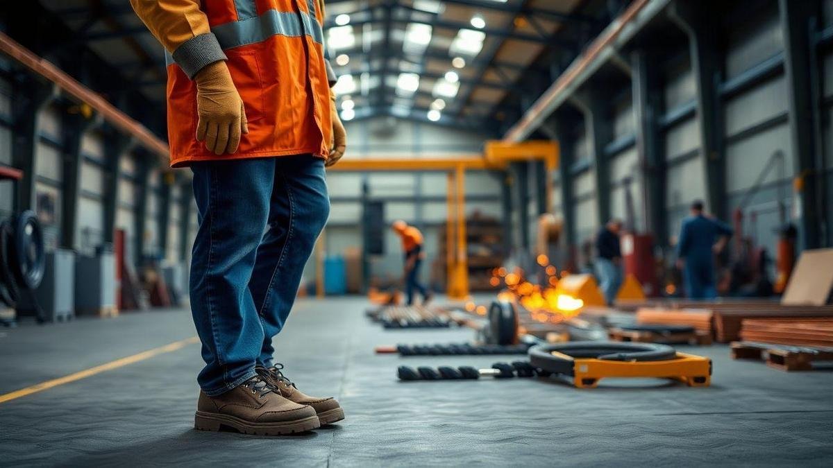 Dicas para escolher calçados de segurança confortáveis para longas jornadas de trabalho