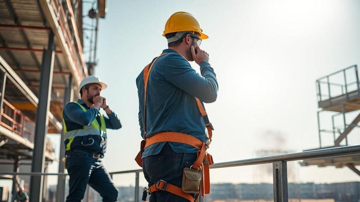 Erros comuns no uso de equipamentos para trabalho em altura e como evitá-los