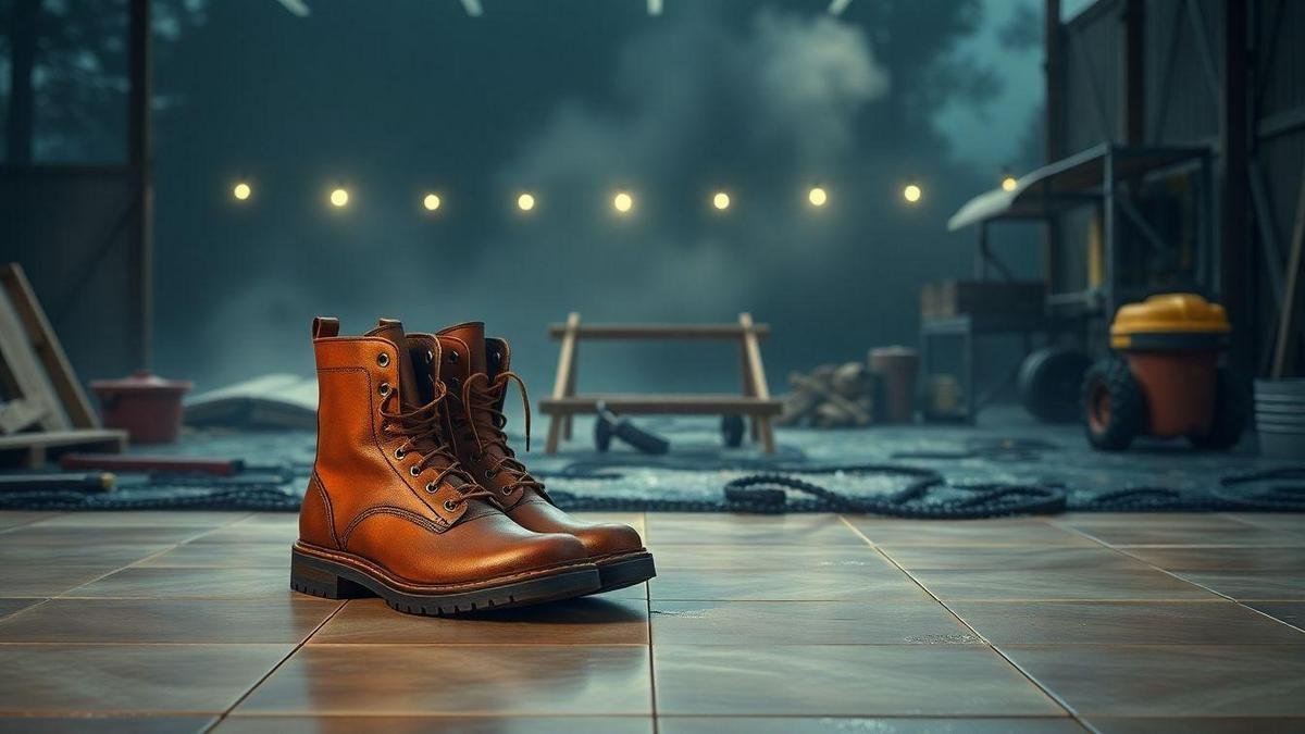 Soluções em calçados para profissionais que trabalham em áreas úmidas e lamacentas