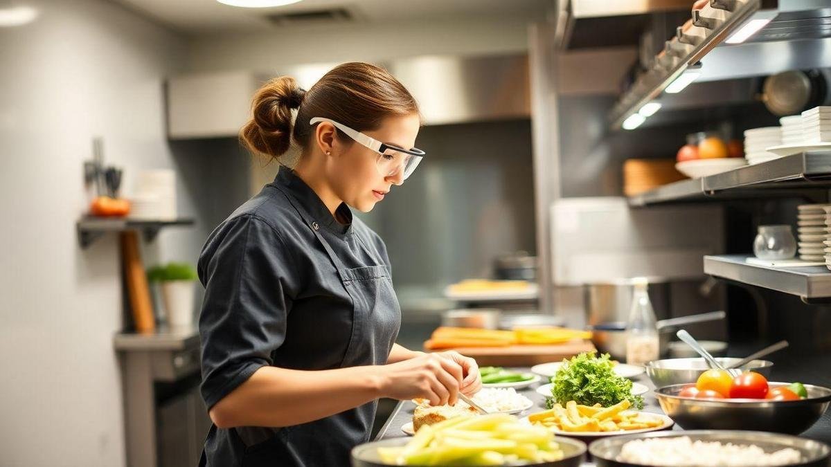 Óculos de proteção antiembaçante: aumentando a visibilidade em setores alimentícios